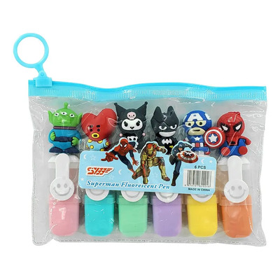 Mini Marcatexto 5exhibidores Mario Bross Sanrio Astronauta