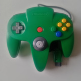 Control Nintendo 64 Original Verde En Perfecto Estado