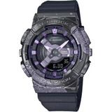 Relógio Casio G-shock Adventure's Gem Stone Series *ed.ltda Cor Da Correia Preto Cor Do Bisel Colorido Cor Do Fundo Roxo/grafite