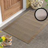 Tapete Entrada Sisal 100% Natural Nudo Grande 90x50 Cms 