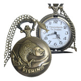 Reloj Bolsillo Personalizado En Laser Fish