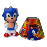 10 Lámpara Sonic Centro De Mesa Recuerdos Decoración Fiesta Infantil Artículos Kit Sonic Hedgehog