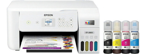 Impresora Inalámbrica Color Epson Ecotank Et-2800 Escaneo 
