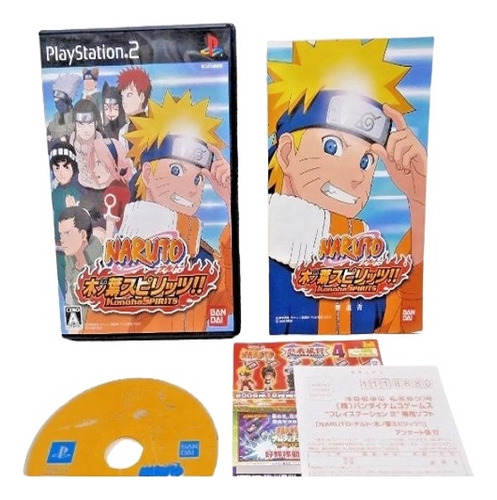 Naruto Konoha Spirits Ps2 Original / Jp