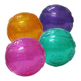 Pelota Resistente Kong Perro Grande Squeezz Crujiente Kiv Color Rosa