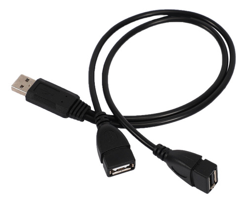 Adaptador Divisor Usb 2.0a Macho Auf 2 Dual Usb Hembra Jack