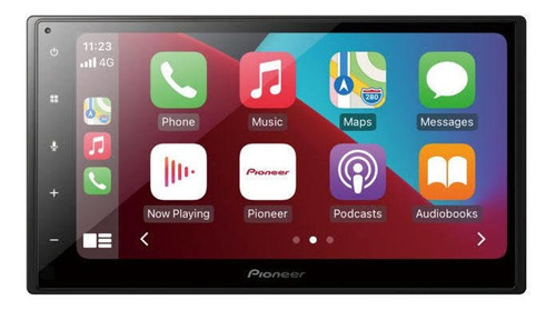 Multimidia Pioneer 2 Din Carplay Android Auto 4480 Usb Bt Fm