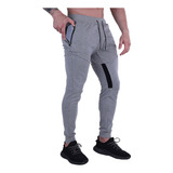 Pants Jogger Deportivo Hombre Slim Fit Cómodo Con Bolsillos