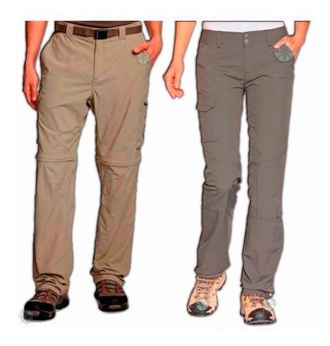 Pantalón Columbia Trekking Desmontable Antidesgarro Palermo