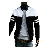 Chamarra Tipo Blazer Sudadera Hoodie Deportiva Algodón