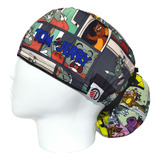 Gorro Quirúrgico Mujer + Lanyard Tom Y Jerry Historieta