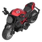 Modelo De Motocicleta Para Niños A Escala 1:12, Con Sistema