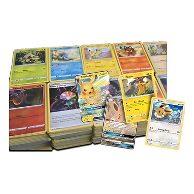 200 Cartas Pokémon Tcg Variadas Originales Pikachu | Envío gratis