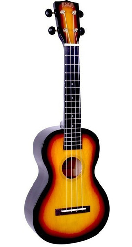 Ukelele Concierto Hano Mahalo Mh23ts C/ Funda C: Sunburst