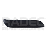 Moldura Fascia Delantera Vw Bora 2005 - 2010 Negra Der