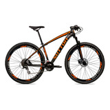 Bicicleta Aro 29 Sutton Half Freio A Disco Bike 24v Cor Preto/laranja Tamanho Do Quadro 17