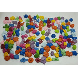 Botones Formitas Surtidos - Popurri De Colores - Pack 100 U