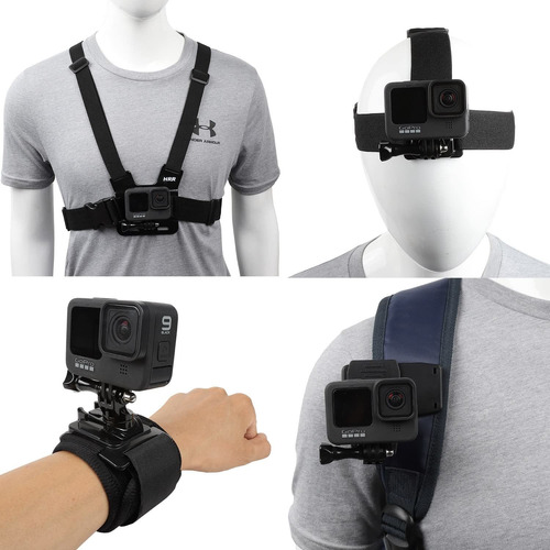 Juego De Accesorios Para Gopro Hero 11/10/9/8/7/6/5/4, Nuevo