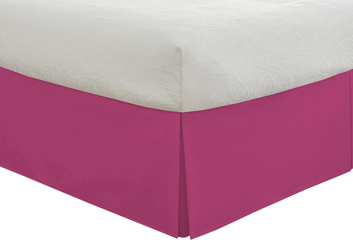 Lux Hotel Fre23614pink06 Basic Microfiber 14-inch Bed