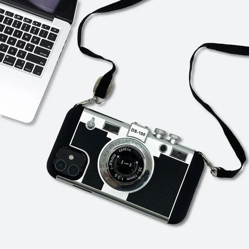 Funda Case Vintage Camara Emily In Paris Con Correa .