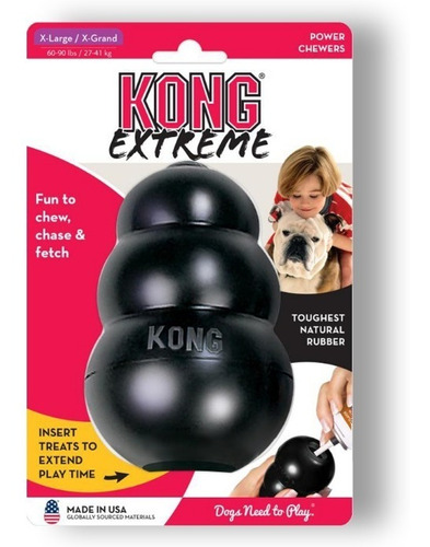 Juguete Para Perro Kong Interactivo Extreme X L Razas 