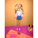 Skipper Camp Fun Barbie Hermana 90s Muñeca 