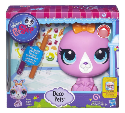 Bichinho Deco Bunny Lapin Littlest Pet Shop Original