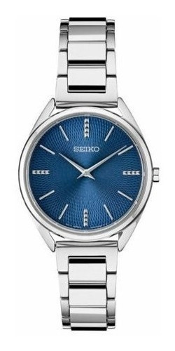 Reloj Seiko Mujer Swr033 Conceptual Azul Cuarzo