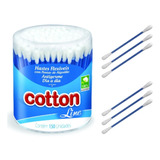 Cotonetes Cotton Line Hastes Flexíveis 150 Unidades