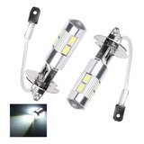 Kit 2 Lampada H3 10 Led Cree Branca 6000k Atacado