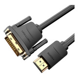 Vention Cabo Hdmi X Dvi 2 Metros 4k 1080p 60hz  24+1 24+5