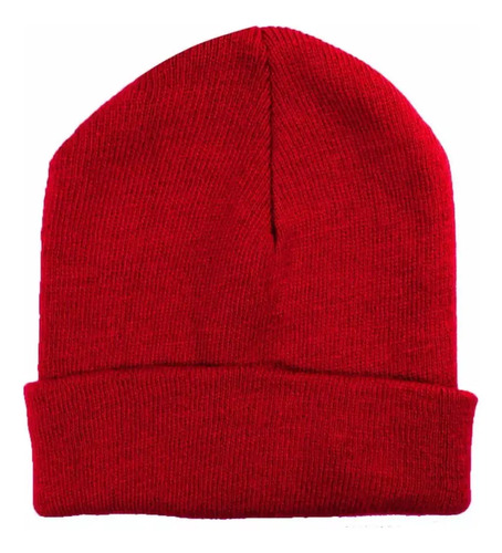 Pack 3 Gorros Bonete Colores Lisos Skate Hipster Invierno
