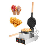 Vevor Maquina De Hacer Waffles Bubble Gofres De Huevo