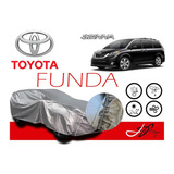 Funda Cubierta Lona Afelpada Cubre Toyota Sienna 2014-17