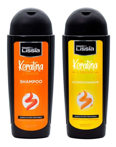 Shampoo+acondicionador Keratina - mL a $69