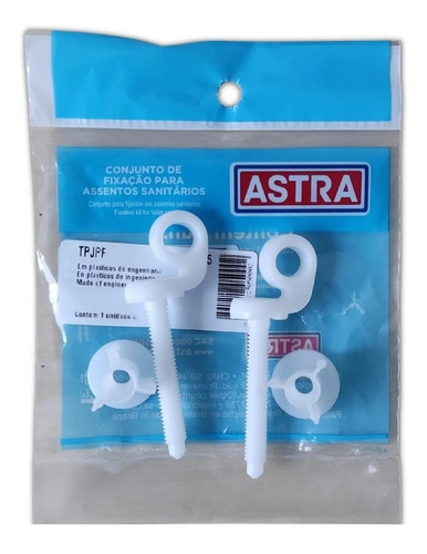 Conjunto De Fixação Para Assento Sanitário Tpjpf Astra Origi