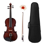 Violin Stradella Mv141134 De Medida 3/4 Con Estuche Semi Rigido Arco Y Resina Madera De Pino Y Maple Ideal Para Estudio