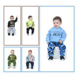 Combo 3 Roupa Infantil Menina Feminino Inverno Moletom Frio