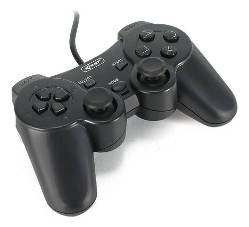 Controle Joystick Para Video Game Preto Com Fio Kp-gm014 