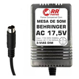 Fonte Ac 17,5v Para Mesa Mixer Behringer Xenyx 502 802 1202
