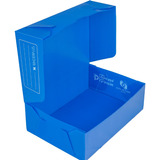 Caja Archivo Plastico Oficio Reforza Azul Pack 50u 1ra Marca