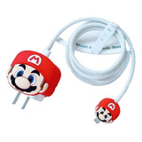 Protector Para Cable iPhone Super Mario Bros