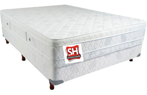 Colchón Sommier Sh Super Firm Espuma Alta Densidad 140x200