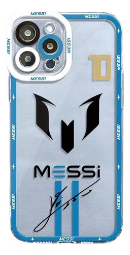 Capa De Telefone Messi Cr77 Superstar Para iPhone 15 12 11