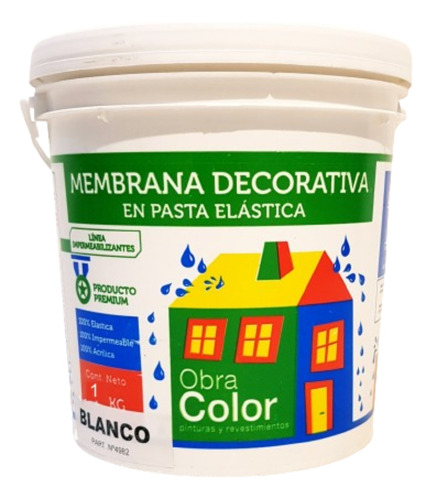 Membrana En Pasta Decorativa - 1 Kg