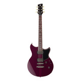 Guitarra Eléctrica Yamaha Revstar Standard Rss20 De Arce/caoba Con Cámara 2022 Hot Merlot Poliuretano Brillante Con Diapasón De Palo De Rosa