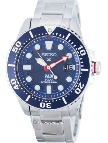 Relógio Seiko Padi Sne435 Solar Dive Edição Especial Origina