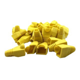 Capuchon Capuchones Rj45 Ficha Red Cable Bolsa X100 Amarillo