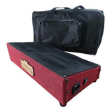 Pedalboard 50x30 Com Bag Para Pedais De Guitarra Baixo