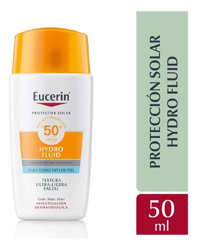 Eucerin Protector Solar Hydro Fluid Fps 50+ X 50 Ml